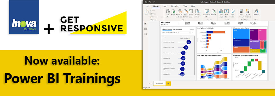 Inova Solutions now offering Power BI trainings for gathering Business Intelligence